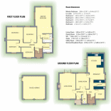 House sales literature layout plan
