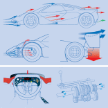 Motor racing diagrams - Le Mans Racing Car book